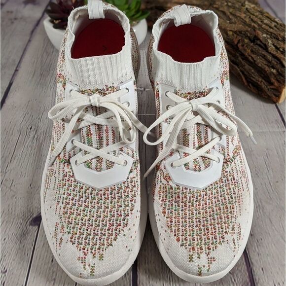 Aldo Mx2b White Multicolor Sneakers - Picture 3 of 8